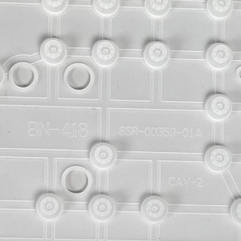 Preview: Logitech K850/MK850 Silikon- Tasten- Matten- Set 8SR-00359-01A Ersatzteil